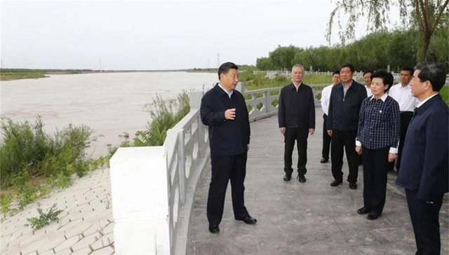 总书记,黑山峡河段,乡村生态,宁夏中卫,无人机,先行区,黄河流域,贺兰县,生态保护,2019年