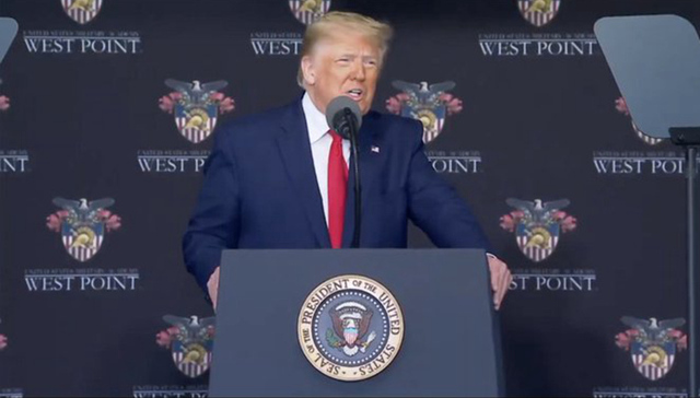 特朗普,美国,西点军校