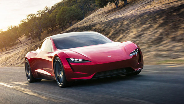 装上“火箭”套件后，特斯拉Roadster破百仅需1.1秒