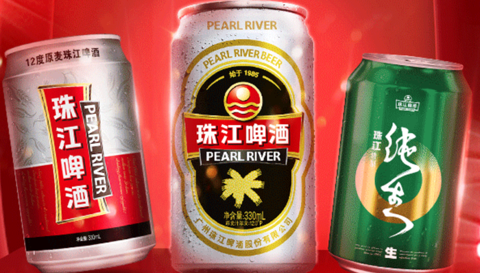 珠江啤酒,百威英博