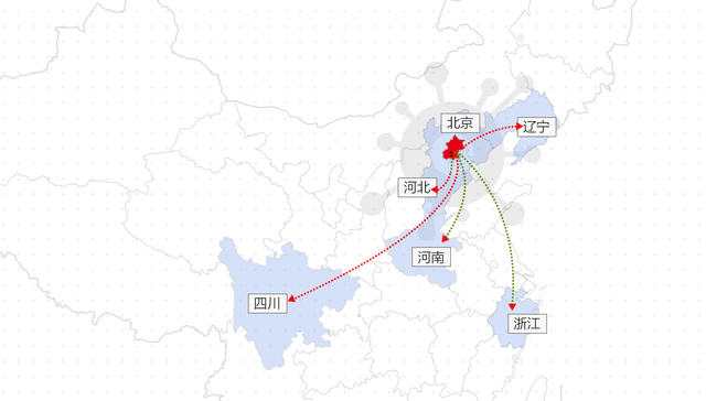 数据 | 5省出现北京关联病例，专家称北京95%的病例已找到