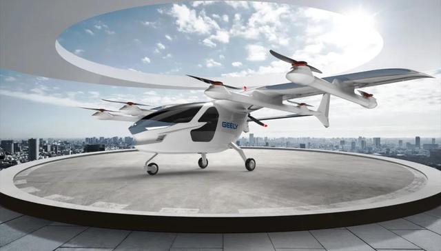 起飞重量1.2吨、最大航程100公里，吉利eVTOL纯电动垂直起降飞车真的要来了