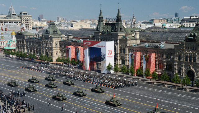 俄罗斯,阅兵,红场,二战
