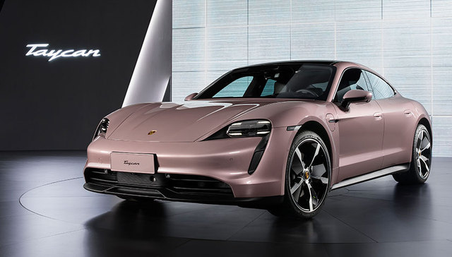 88.8万元起、新增冰莓粉等7种车身配色，保时捷全新后驱版Taycan正式启动预售 | 新车