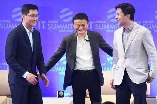 BAT,百度,李彦宏,阿里巴巴,马云,蔡崇信,腾讯,马化腾,刘炽平