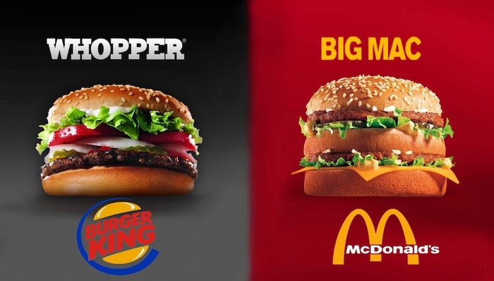 疫情期间也不消停，汉堡王挤兑麦当劳的戏码又更新了
