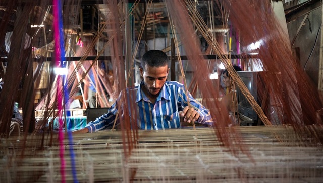 新冠,服装,孟加拉,亚洲