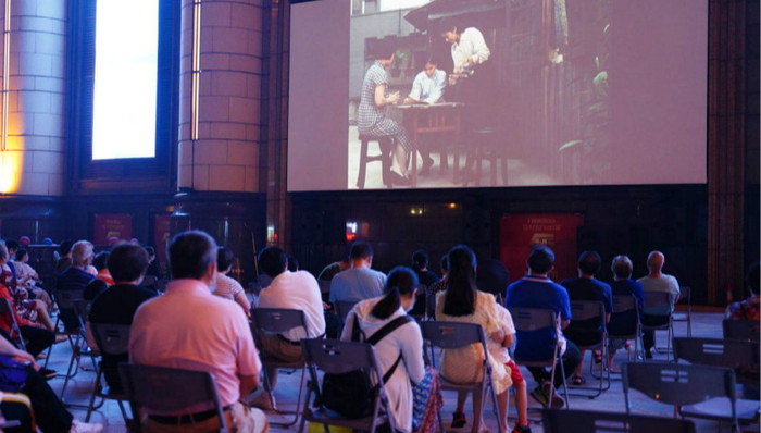 上海,国际电影节,露天放映,大宁国际,环球港