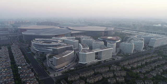 上海，数字科技，技术，虹桥，商务区