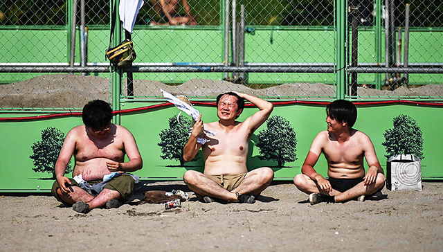 【图集】热浪肆虐的夏天