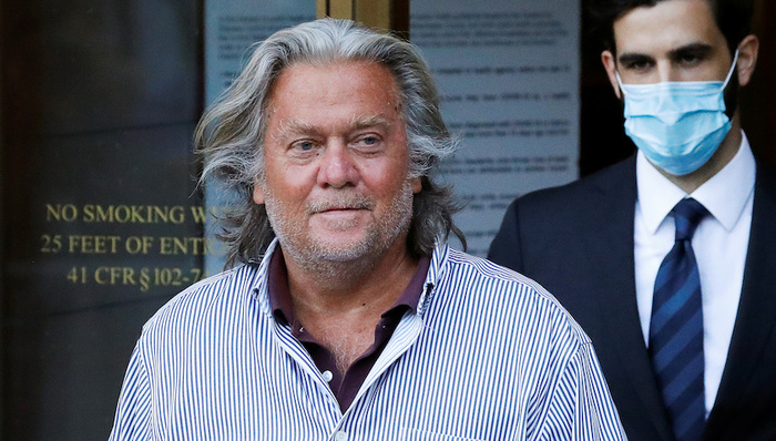 班农,欺诈,边境墙,筹款,保释,特朗普,大选,民调