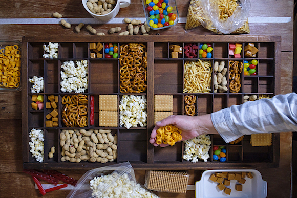 咸味零食,盐味,消费