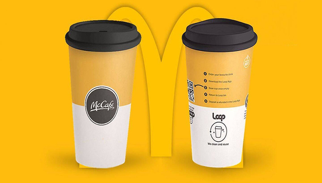 麦当劳将在英国试行“可循环”咖啡杯，要像共享单车一样交押金使用