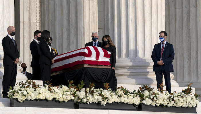 金斯伯格,最高法院,追悼会,女权,特朗普