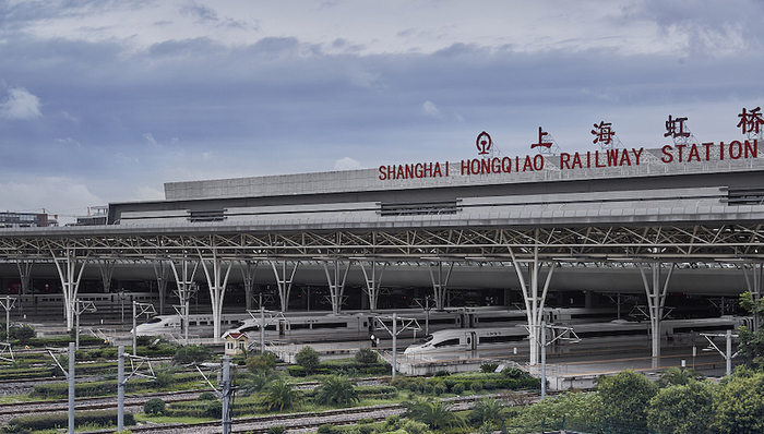 上海站；上海虹桥站；十一；黄金周；电力动车组；