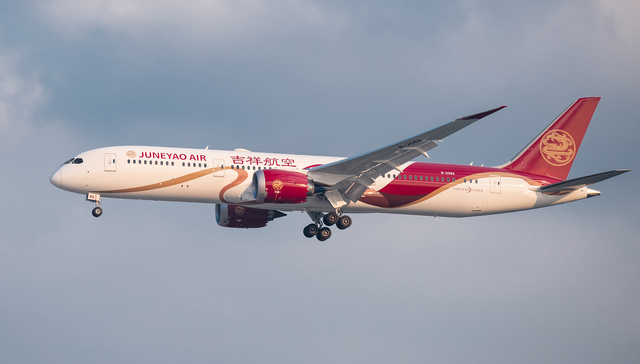 吉祥航空9月份客座率83.51%，国内客运量182.2万人次