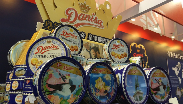 皇冠丹麦曲奇,丹麦蓝罐曲奇