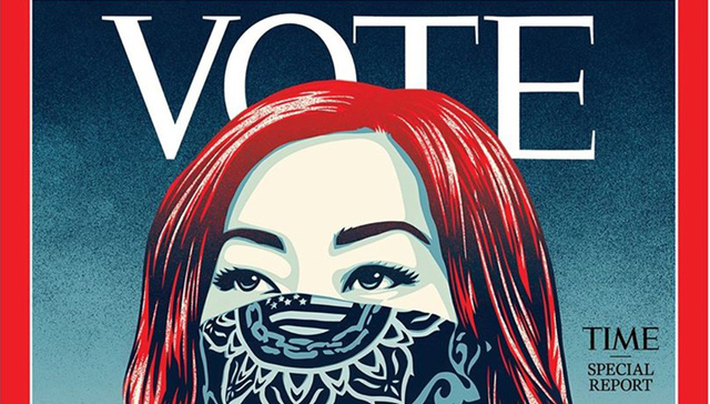 【一周影像资讯】美国《时代》杂志首次将封面“时代”二字替换成“投票”； Instagram在大选前暂时关闭了“最近”标签