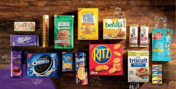 亿滋,奥利奥,趣多多