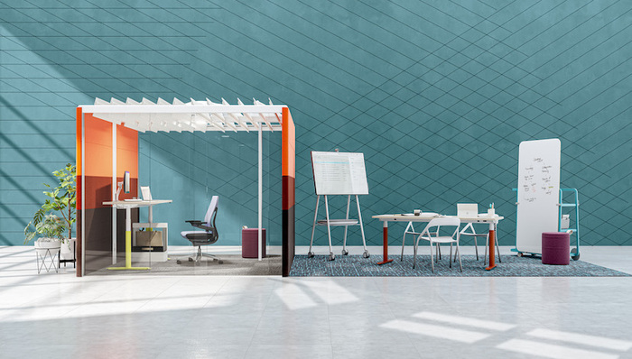 如何让员工安全地回到办公室？Steelcase升级了北京灵感办公空间