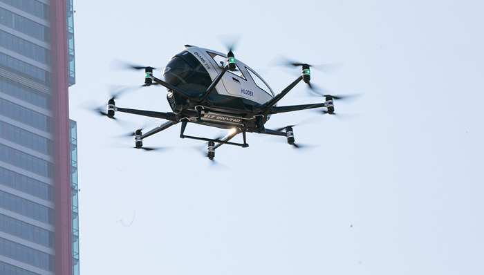 韩国试飞“空中出租车”系中国制造，“打飞的”或将成真