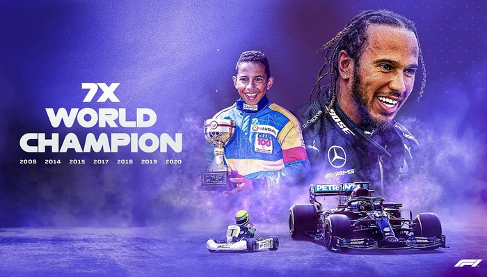 汉密尔顿锁定F1年度冠军，七冠追平舒马赫