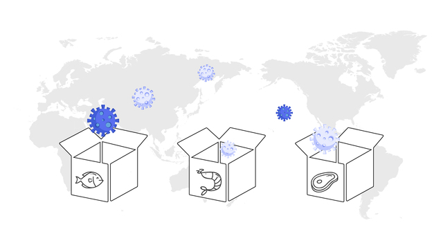 数据 | 近半年超30地冷链检测出新冠阳性，专家称“物传人”或引发疫情