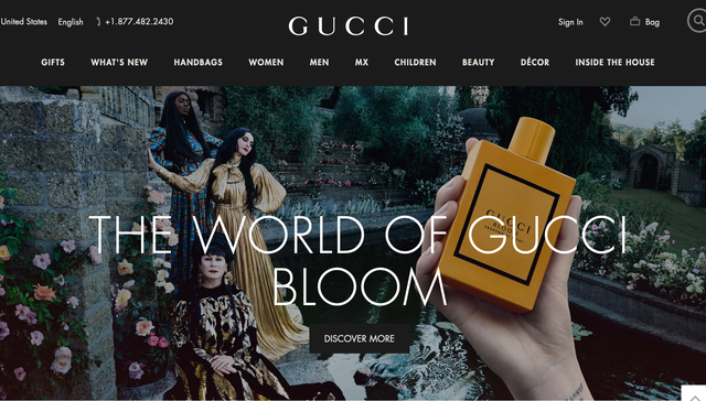 Gucci,时尚,虚拟现实