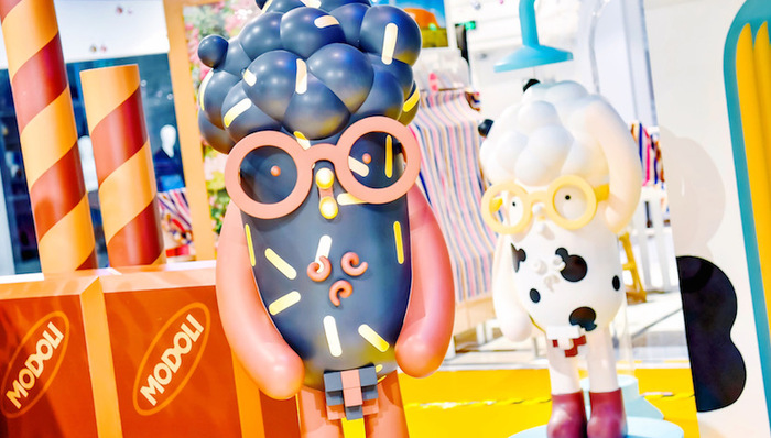 泡泡玛特IP之MODOLI北京首展，“洗澡大叔”想寻找全世界最棒的泡澡球