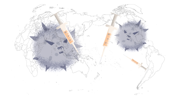 数据 | 病毒变异，新冠全球确诊近9000万，各国加快疫苗覆盖，哪最快？