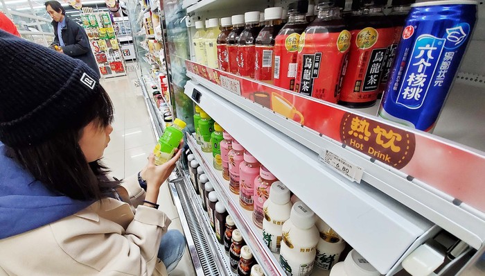 香飘飘,可口可乐,便利店,热饮