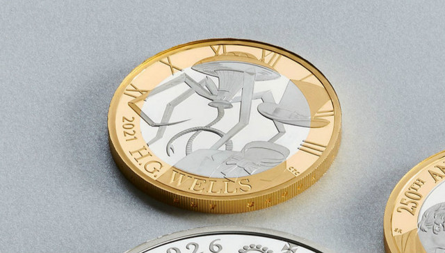 HG·威尔斯纪念硬币上的名人名言竟不是HG·威尔斯说的