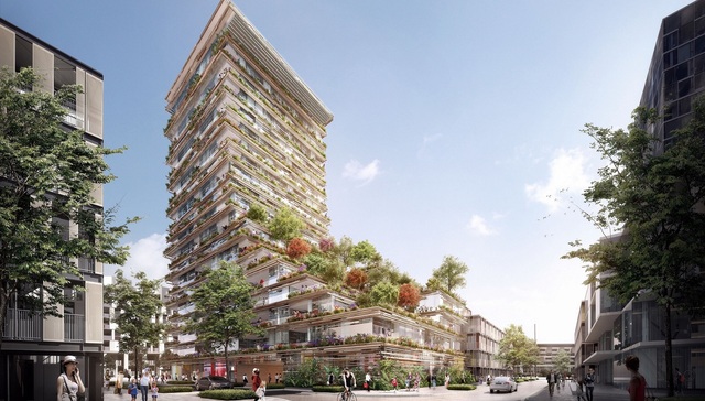 用日式极简风，悉尼这个项目成了一片“层叠森林”