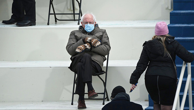 一周影像资讯 | 在拜登就职典礼上意外走红的桑德斯出周边了；英国“最囧宿醉大赛”揭晓