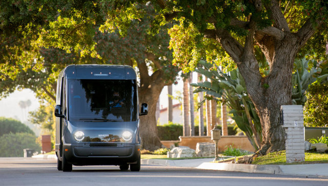 年内部署至15座城市，亚马逊要用Rivian电动货车向客户送货了