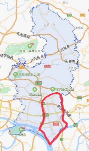 根据方案，穗港智造合作区的大致范围，仅作示意图，以官方发布为准。