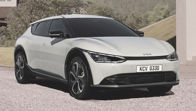 起亚首款纯电动车EV6更多细节图曝光｜新车