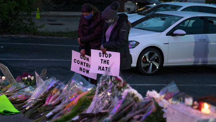 亚裔,枪击,仇恨,疫情