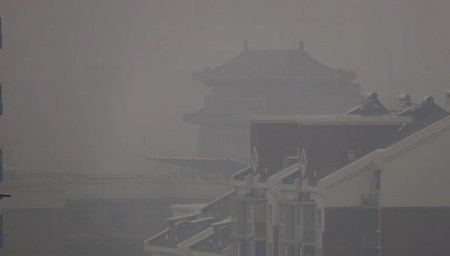 北京城区PM10指数全面“爆表”，今晚沙尘天气将逐渐减弱