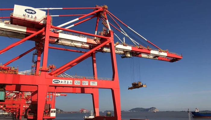 洋山深水港，自动化码头，四期,沿着高速看中国