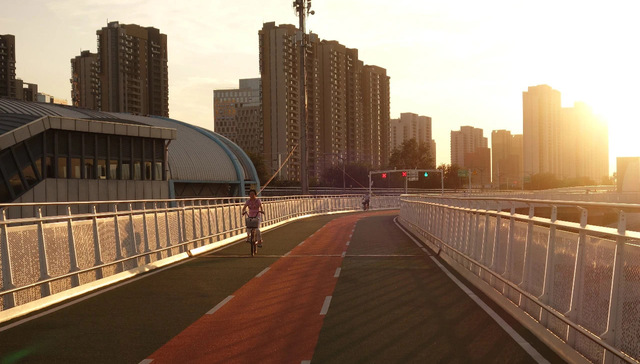 后厂村路上的北京折叠