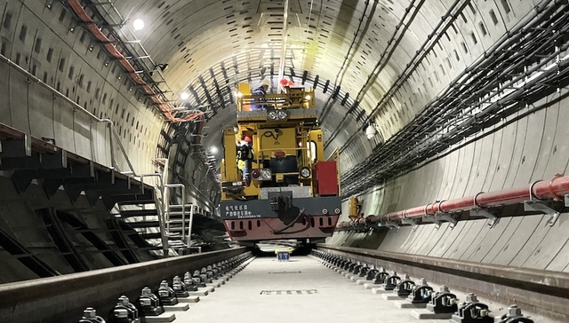 轨道交通,18号线,长江南路接,触网工程,施工,中铁四局,热滑试验,调试