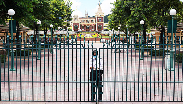 【图集】疫情之下，香港迪士尼乐园持续亏损