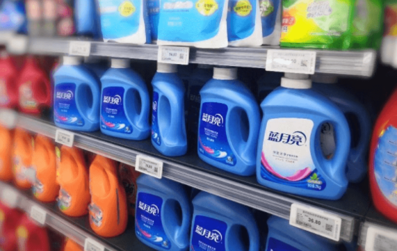 蓝月亮,洗衣液第一股