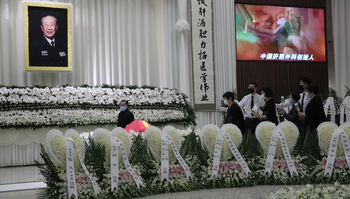 吴孟超,送别,告别,龙华殡仪馆,院士,国士无双