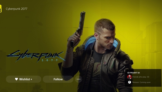 《赛博朋克2077》重新回归索尼游戏商店，开发商CD Projekt股价大涨