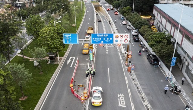 全国疫情高风险地区再次清零，广州荔湾区芳村片区恢复对外人员和交通通行