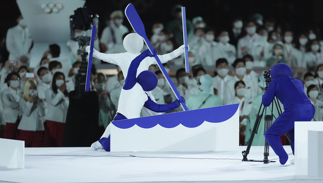 全场最佳！东京奥运会开幕式用“超级变变变”演绎比赛项目图标