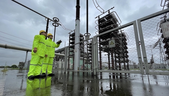 国网上海市电力公司,国网上海电力,停电,上海电网,抢修,台风,烟花