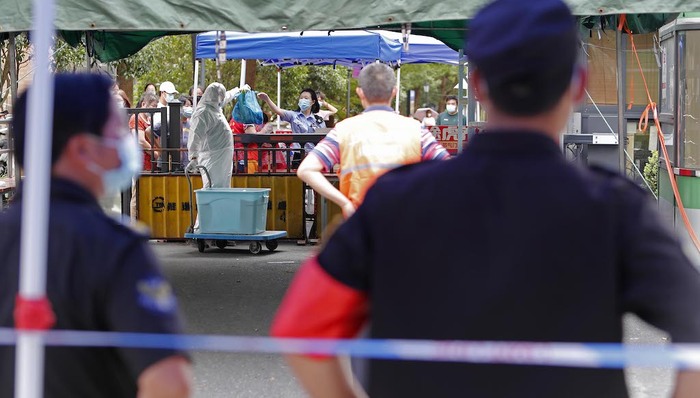 上海,心圆西苑,新冠,疫情,德尔塔,疫情,中风险,解封